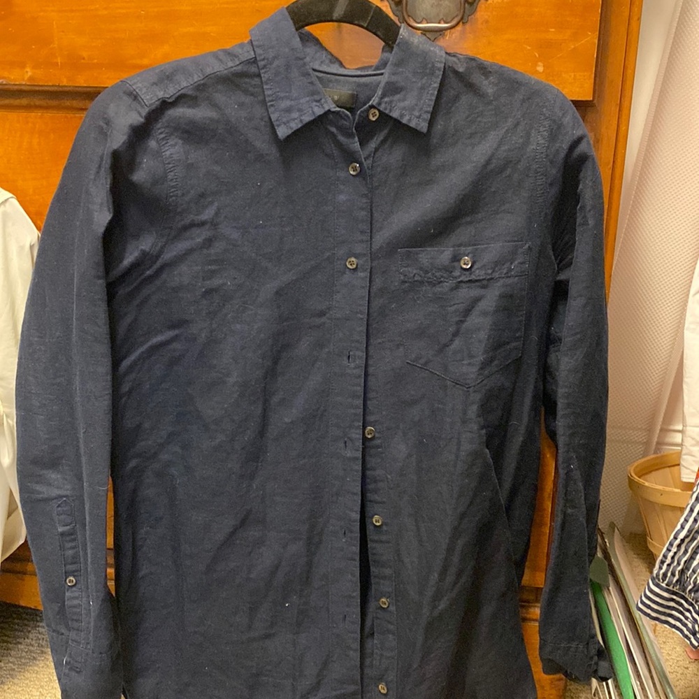 Linen Button Down